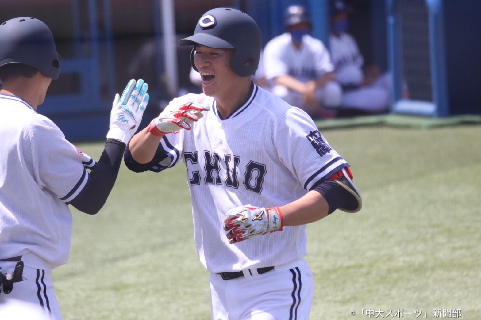 下関国際高校 野球部グランドコート 薄手 - ウェア