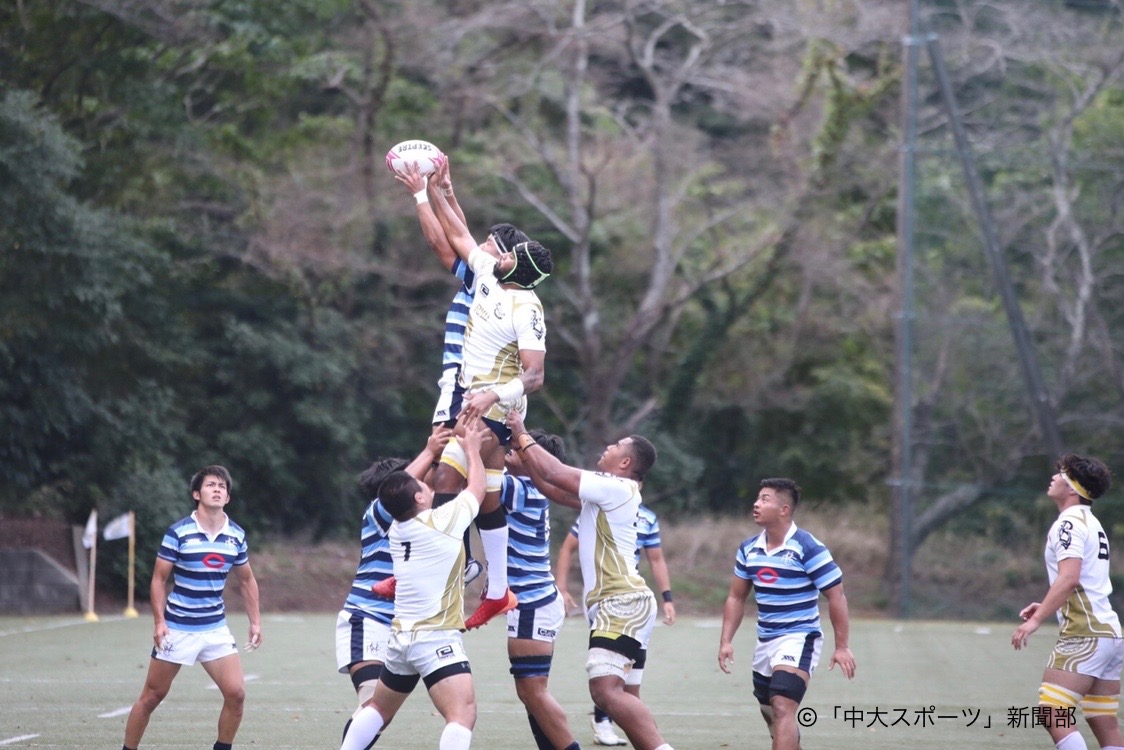 昨年のリベンジ成功！ 流経大に大勝利！－関東大学ラグビーリーグ戦１部 対流経大 | 中大スポーツweb