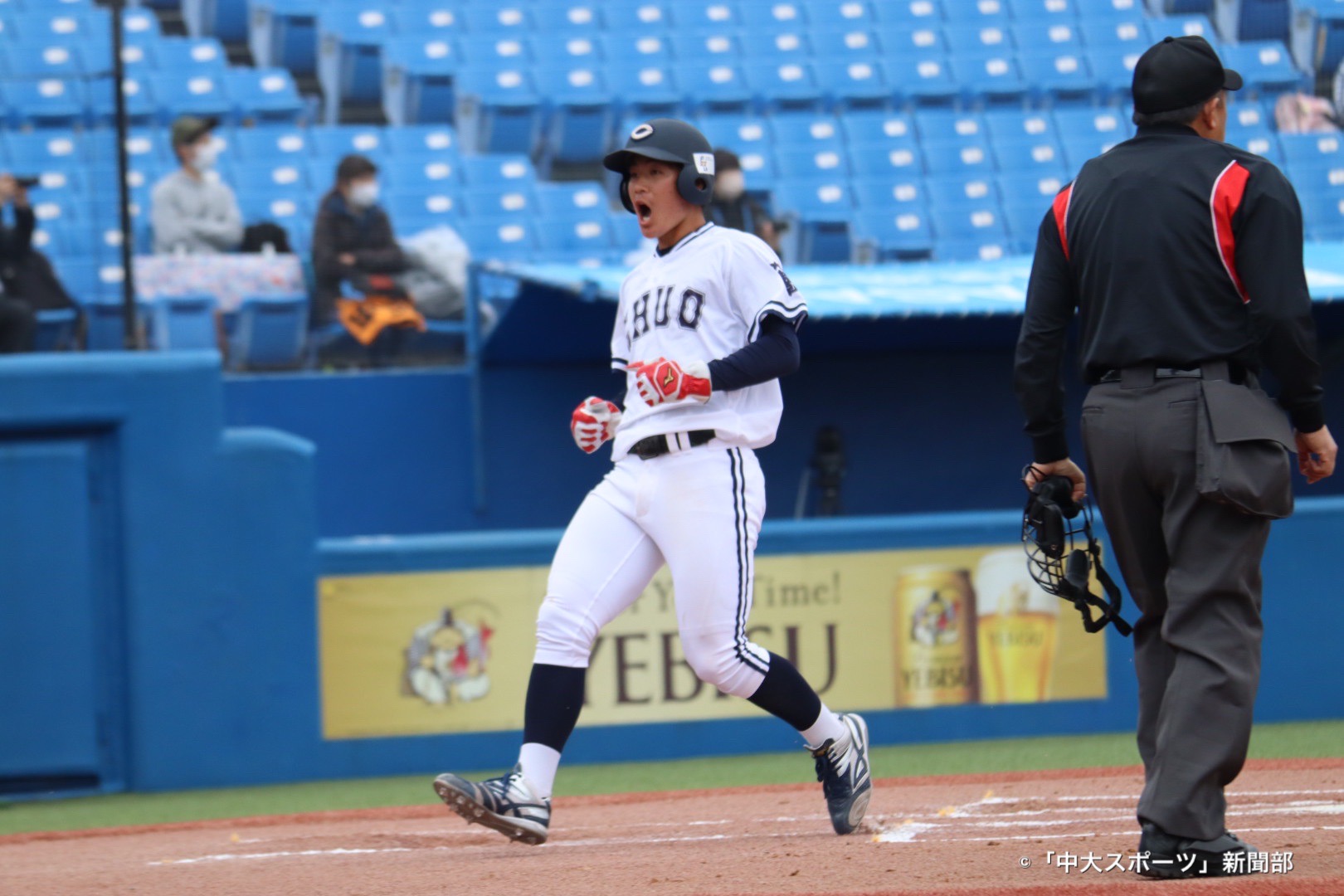 未来の「中央」の星 三奈木大学初勝利！ 接戦制し勝ち点獲得へ弾みー