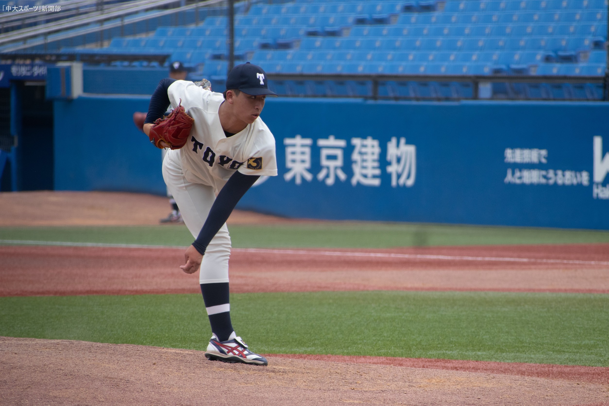 【限定値下げ】東都大学野球の名門　東洋大学野球部長袖Vジャン 9回裏に奇跡の大逆転！死闘を制し1部残留！ー東都大学野球1部