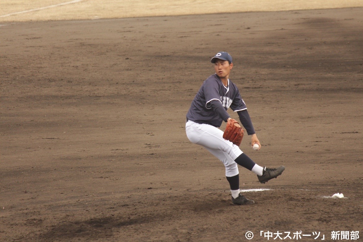 期待の左腕 岩城トヨタ相手に3回6奪三振！ 清水監督「成長してきた