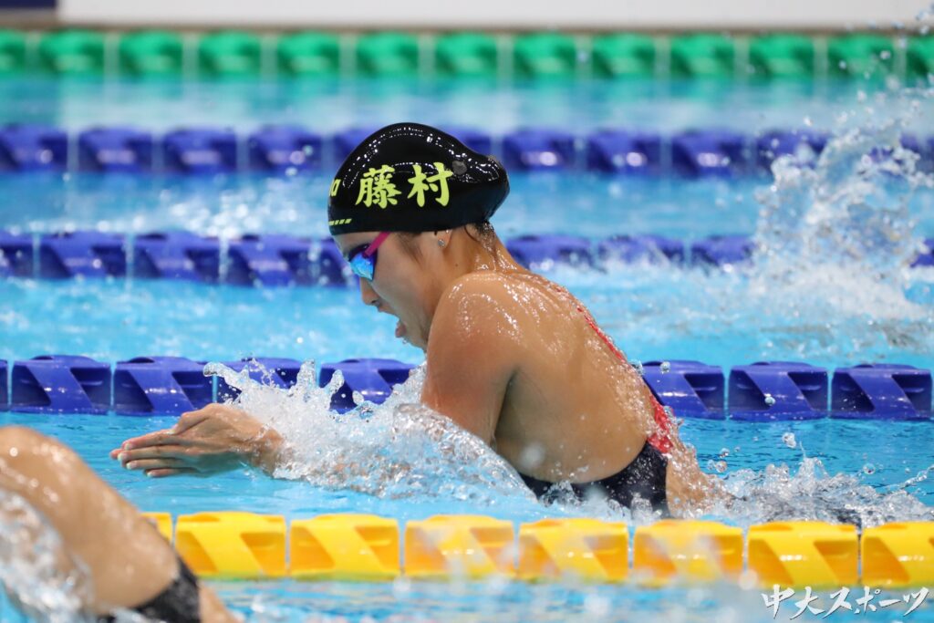 200平で楠田夢乃が銀 インカレに続き１年女子２人が表彰台―日本短水路選手権