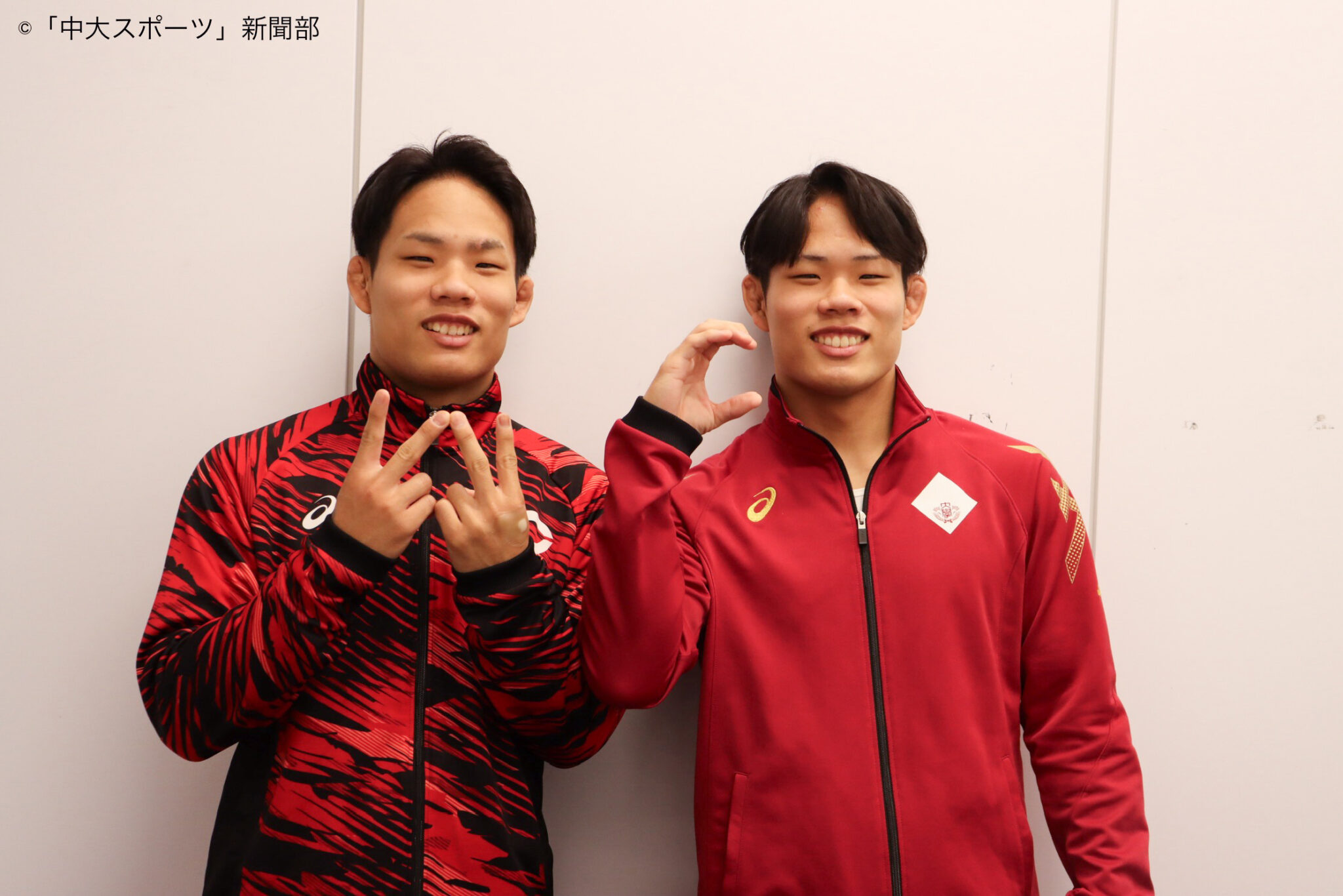 中大スポーツweb Bild & Inspiration 息ぴったりの双子対談! 山路太心×山路健心 レスリング双子対談 /早稲田スポーツ新聞会コラボ企画
